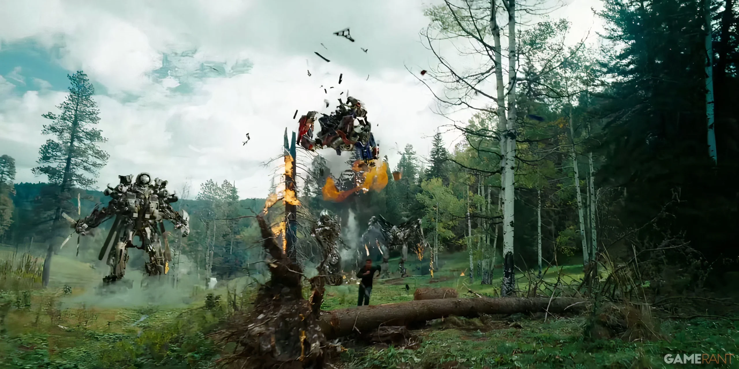 Megatron beats Prime in Revenge of the Fallen