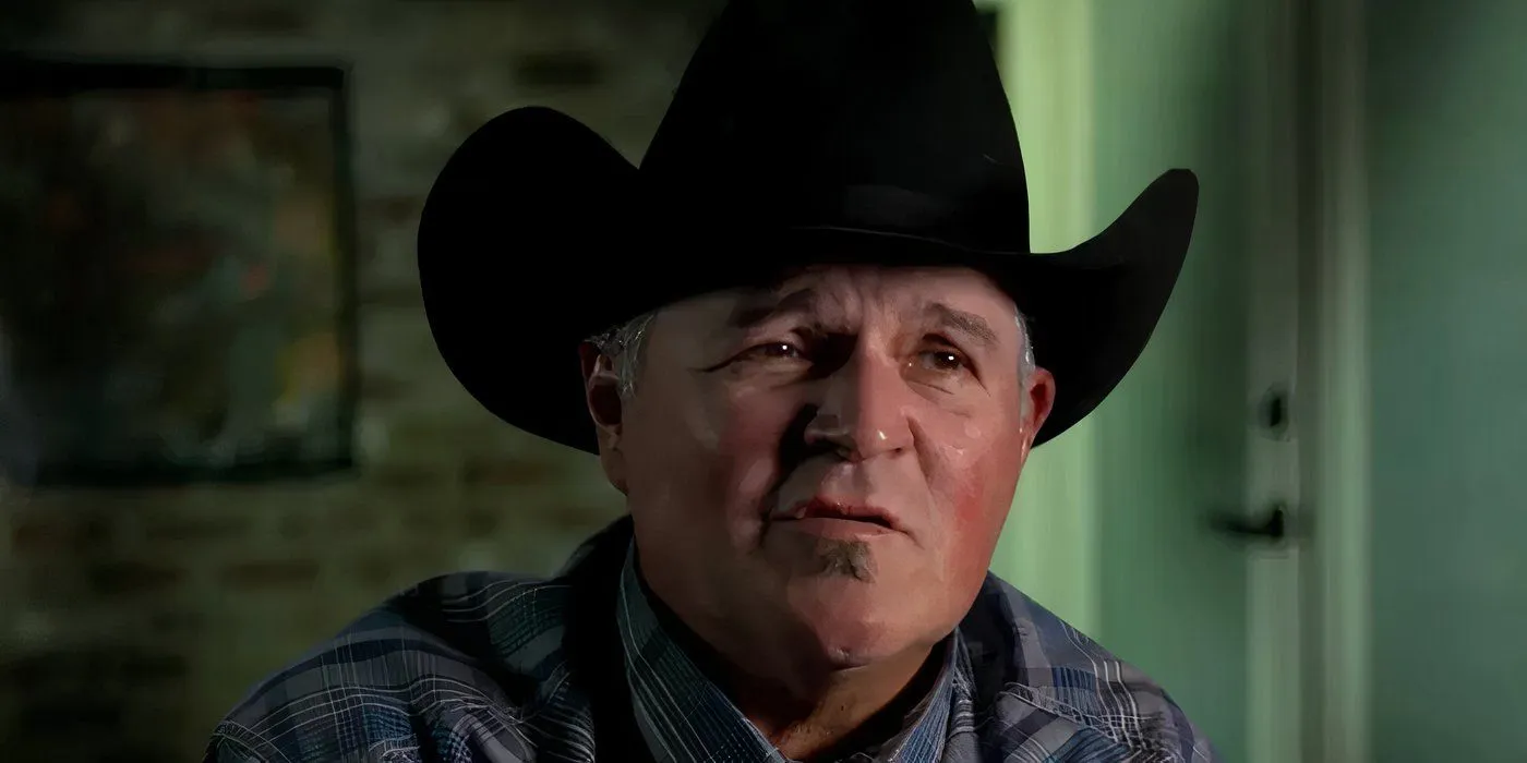 Michael Marshall in a cowboy hat in Chowchilla