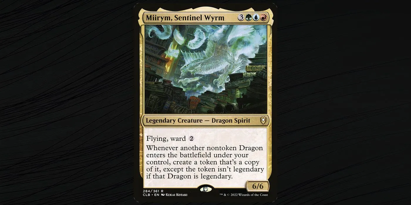 Miirym, Sentinel Wyrm MTG Commander Card Miirym, Sentinel Wyrm MTG Commander Card