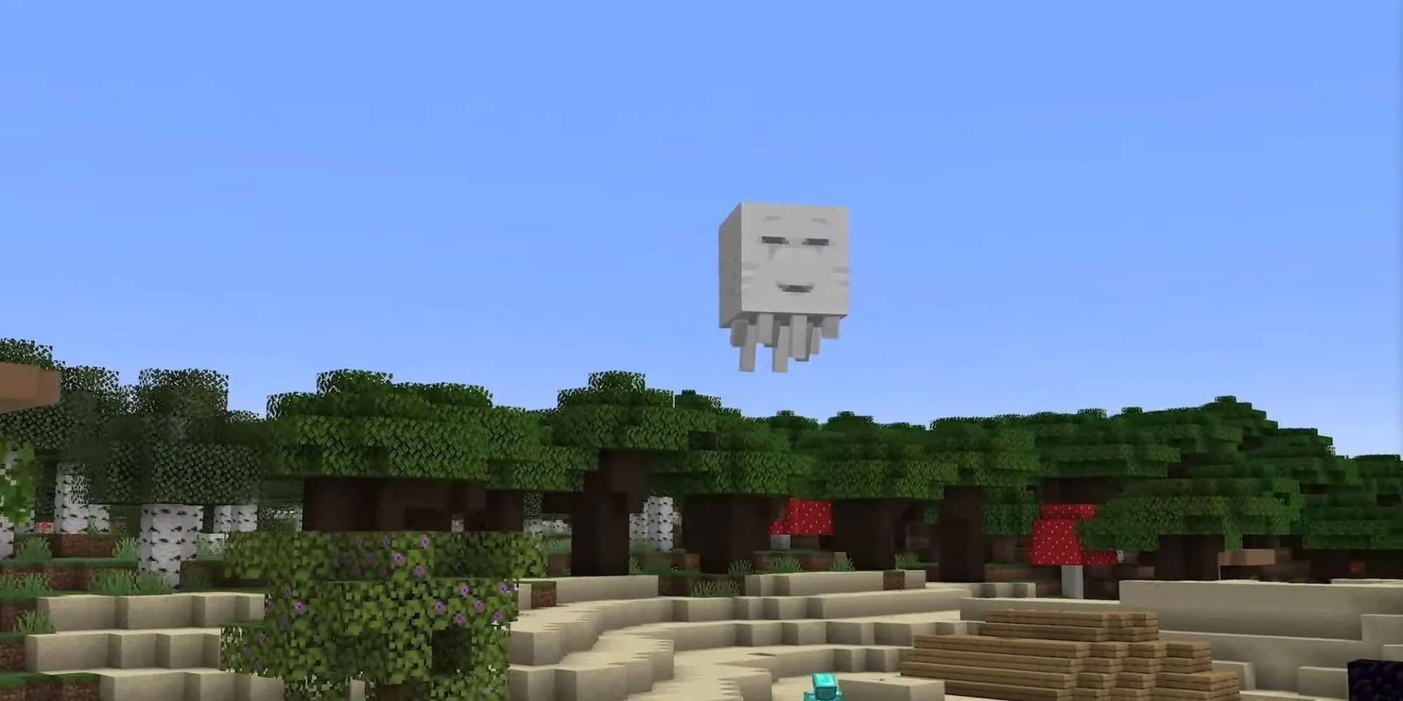 Ghast Hovering Ghast Hovering
