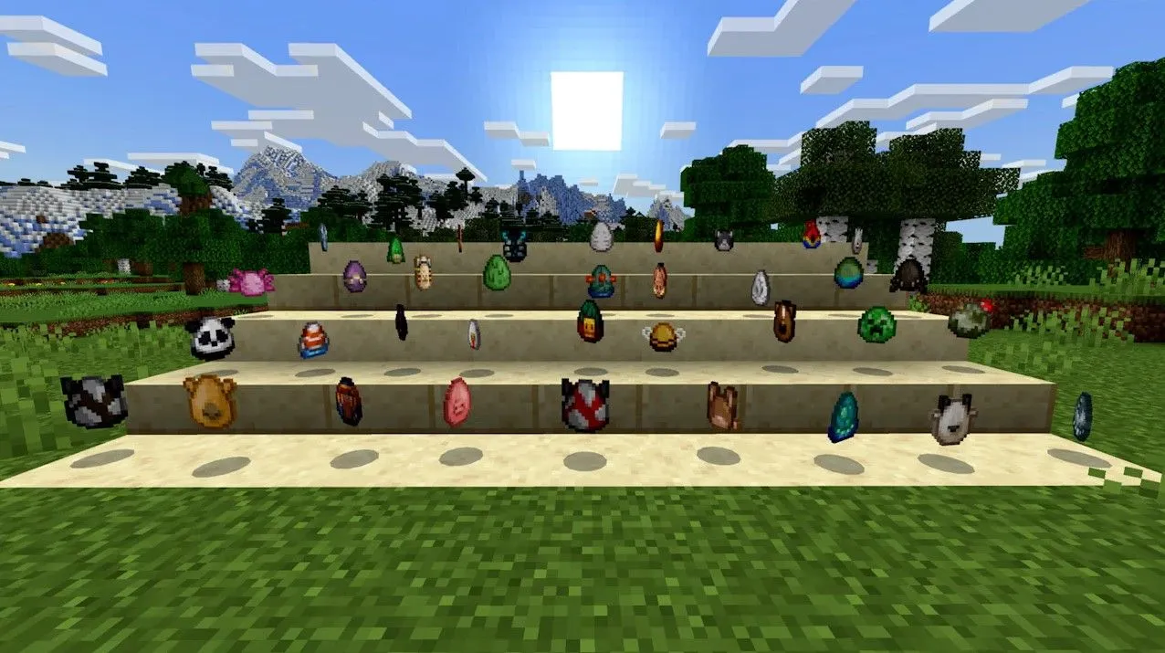 Minecraft Spring to Life Spawn Eggs