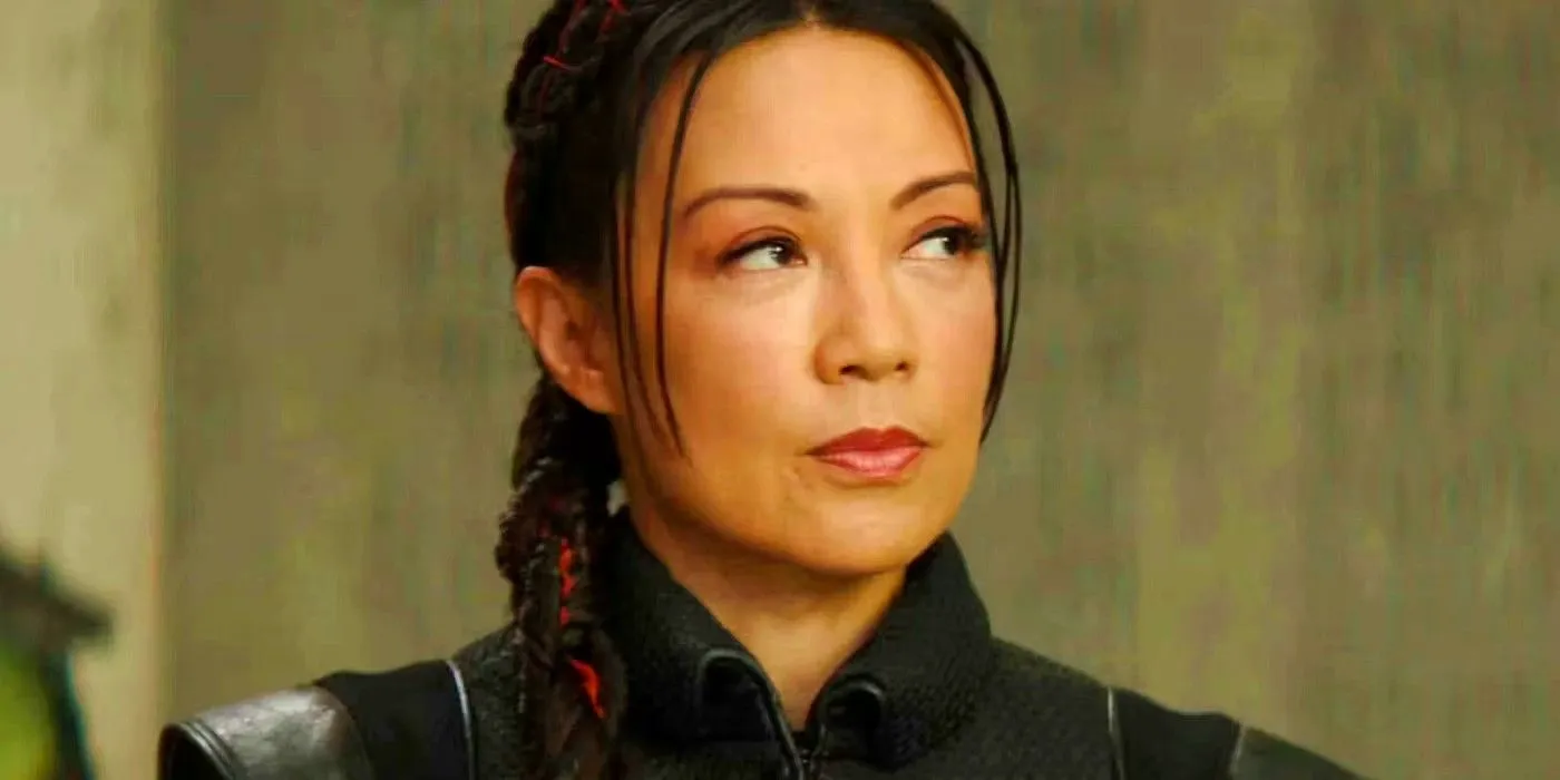 Ming-Na Wen as Fennec Shand in The Book of Boba Fett Episode 2