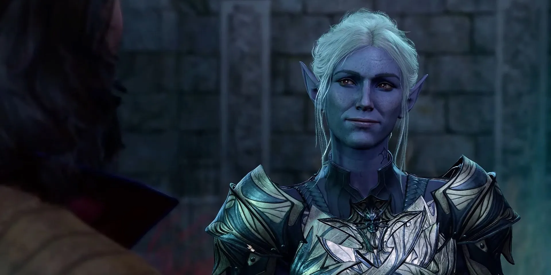 Minthara smiles at Gale