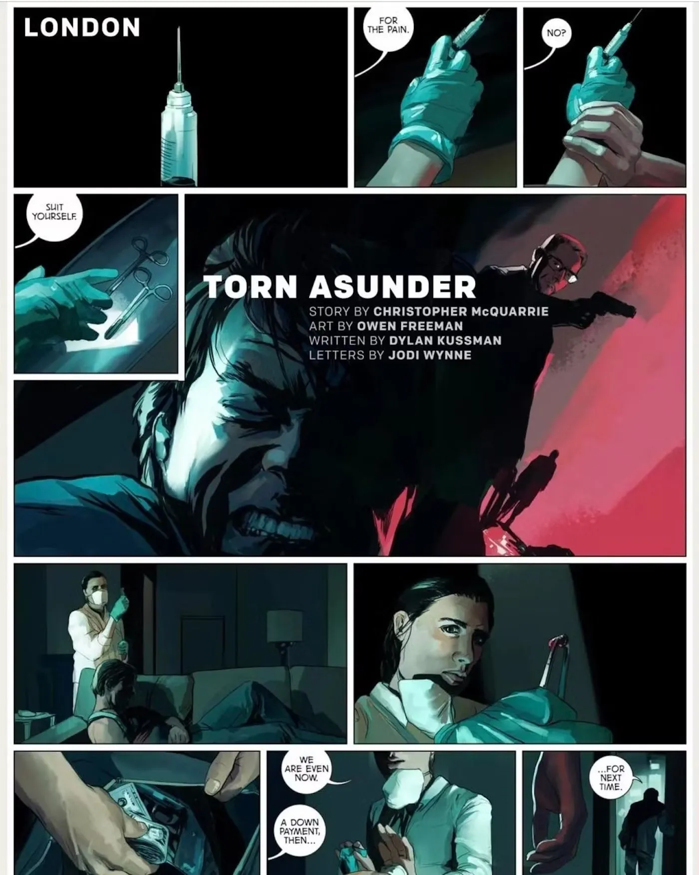Mission Impossible Torn Asunder 1 Doctor with Needle Mission Impossible Torn Asunder 1 Doctor with Needle