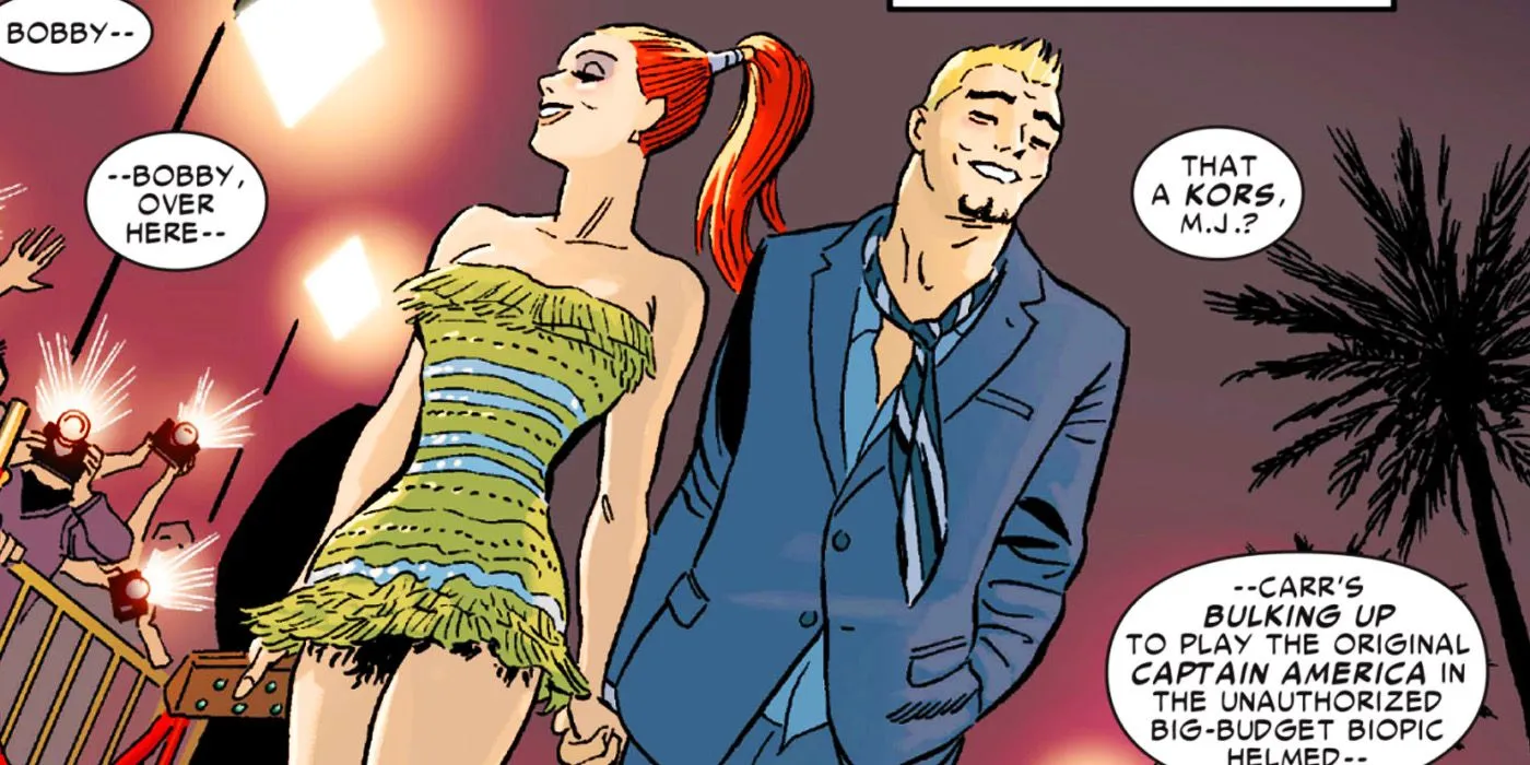 Bobby Carr and MJ in Marvel Comics