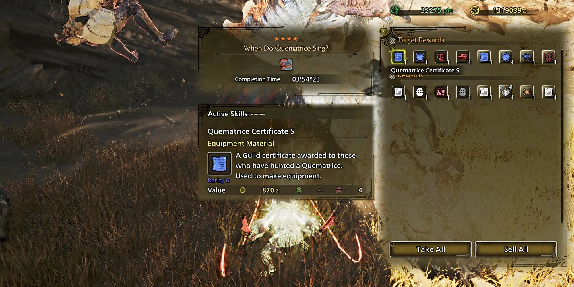 Monster Hunter Wilds Quematrice Can Sing Results Monster Hunter Wilds Quematrice Can Sing Results