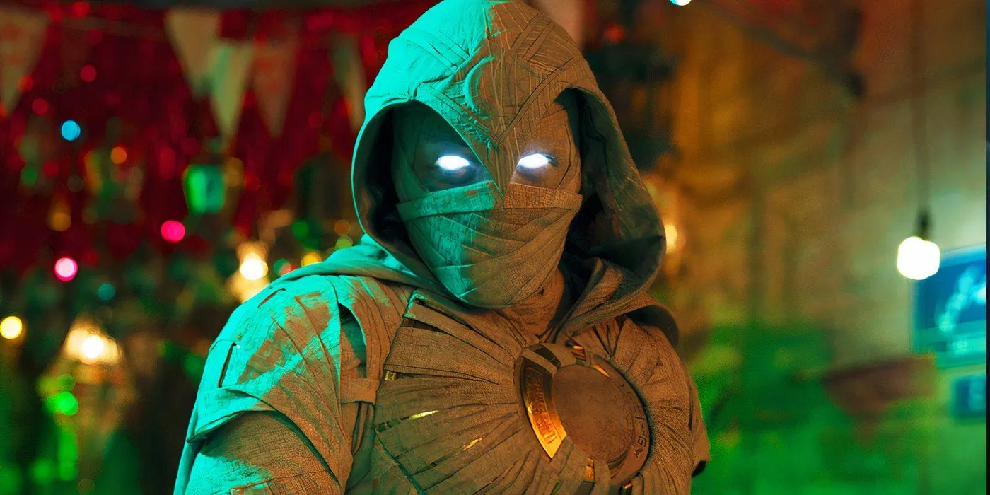 Moon Knight fighting Moon Knight fighting