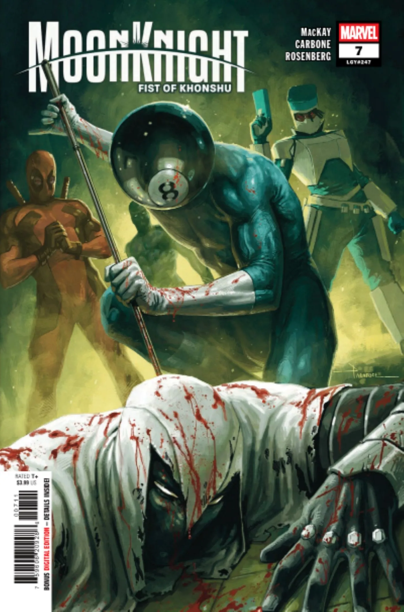 Moon Knight Pięść Khonshu Okładka