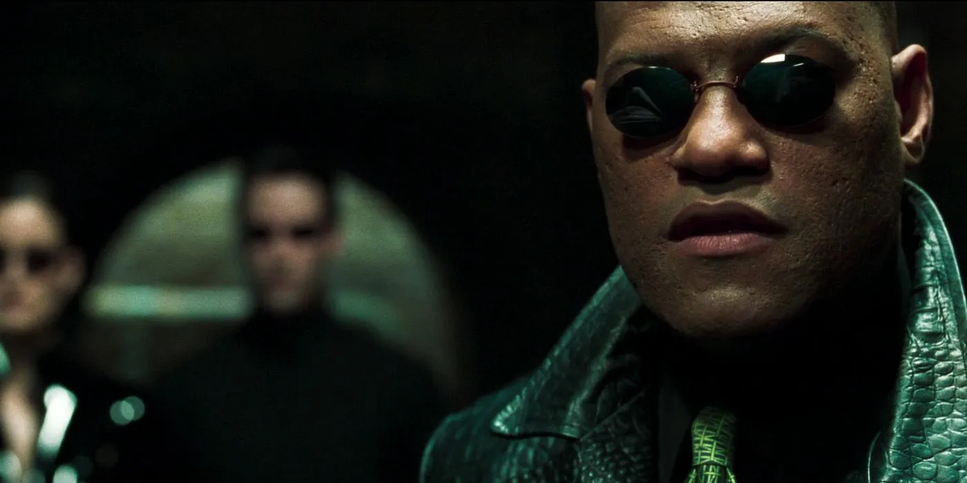 Morpheus with Trinity and Neo Morpheus with Trinity and Neo