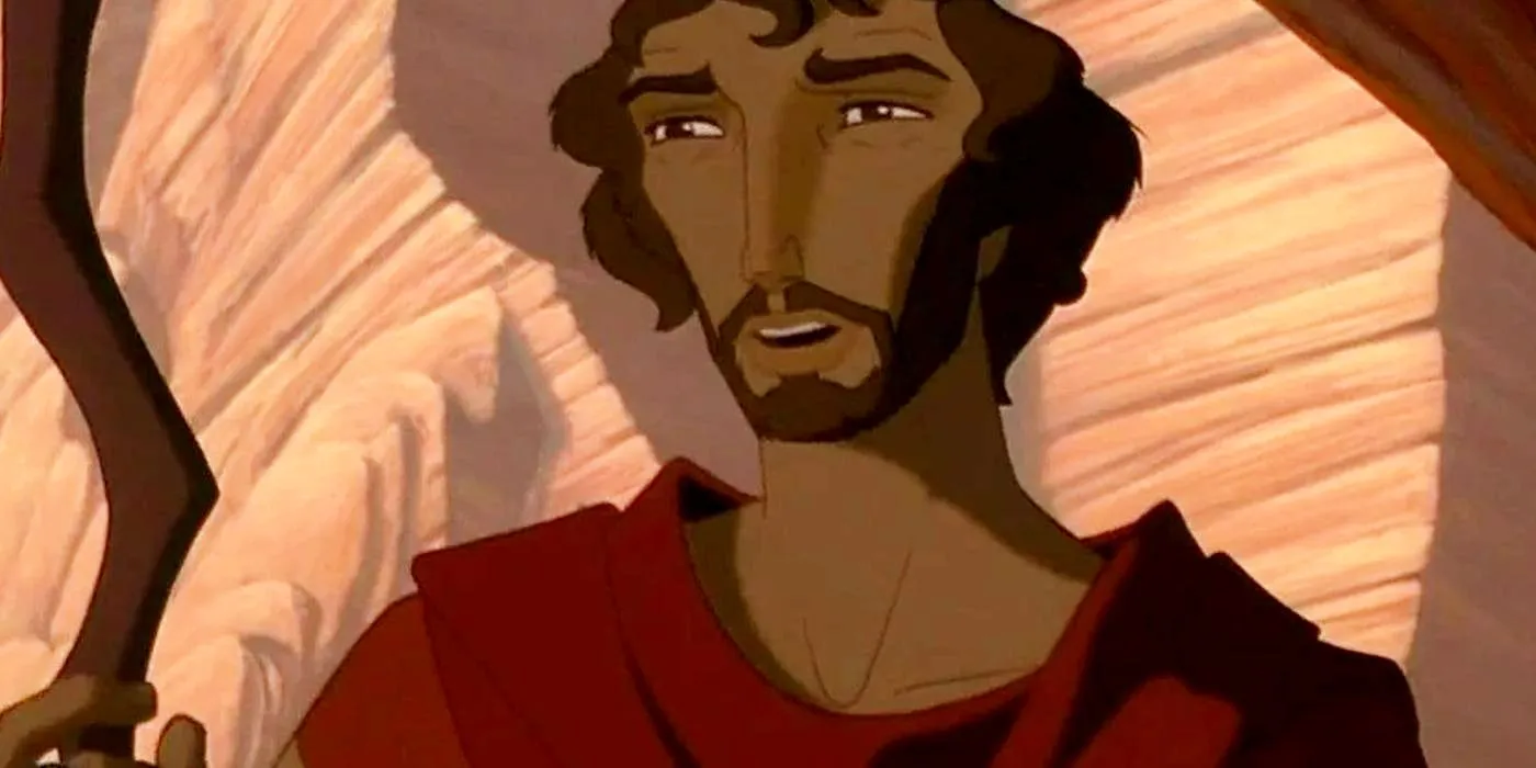 Val Kilmer as Moses in The Prince of Egypt
