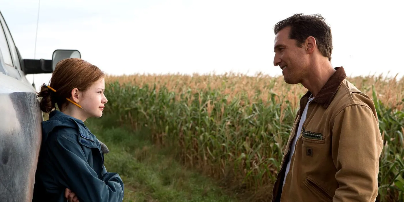 Murphy and Cooper in Interstellar Murphy and Cooper in Interstellar