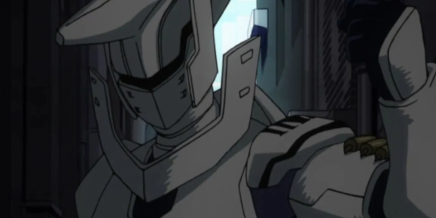 Ingenium (Tensei) encounters Stain. Ingenium (Tensei) encounters Stain.