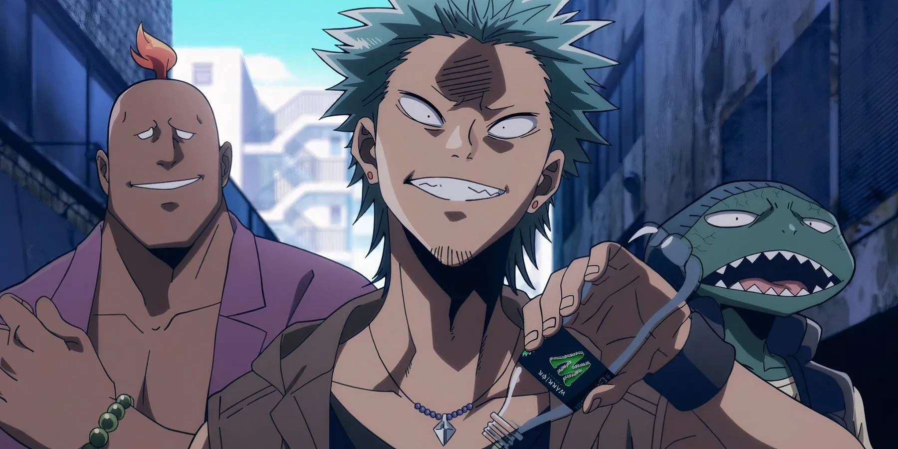 Koichi facing delinquents Koichi facing delinquents