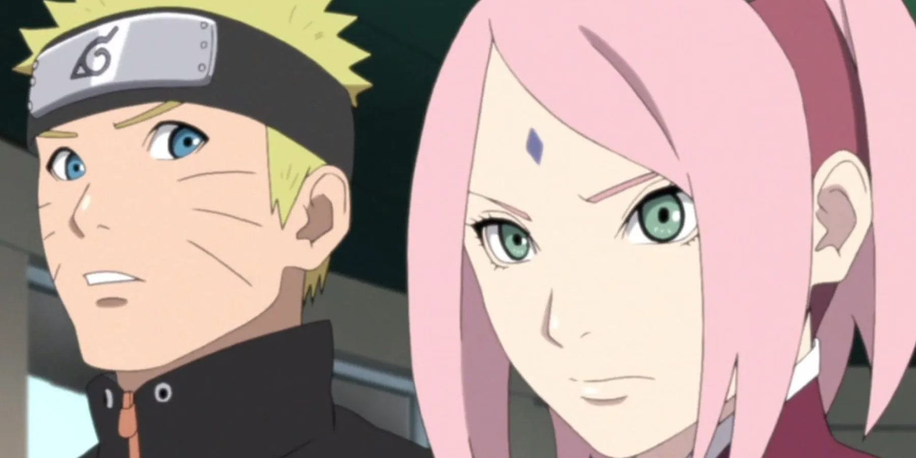 Naruto and Sakura as adults