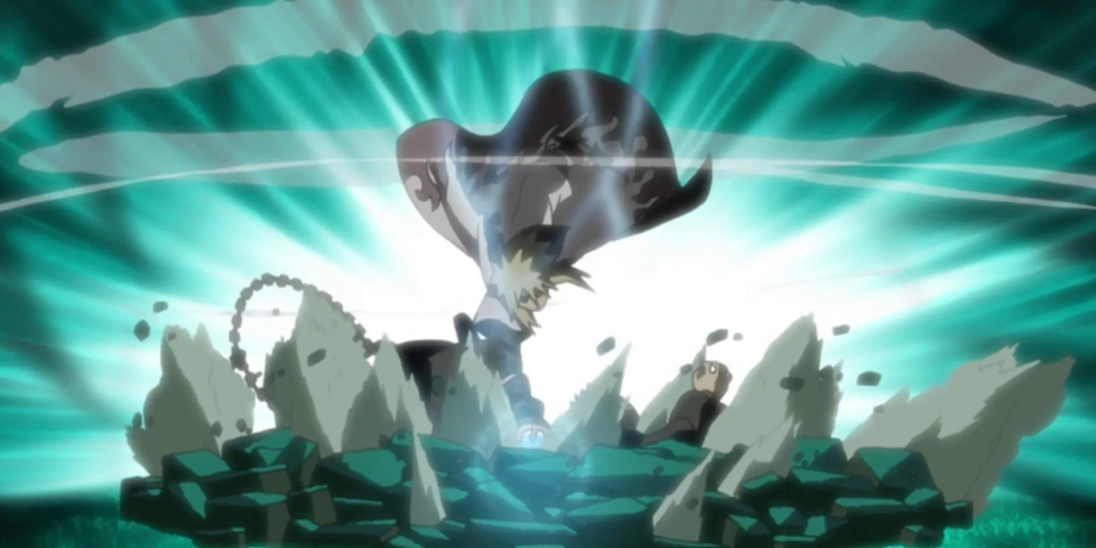 Minato defeats Obito Minato defeats Obito