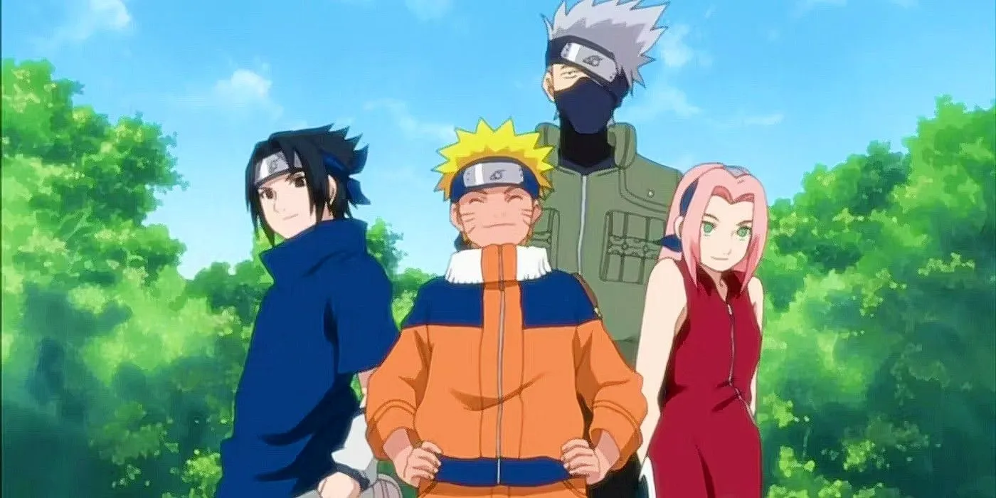 Team 7 with Kakashi Team 7 with Kakashi