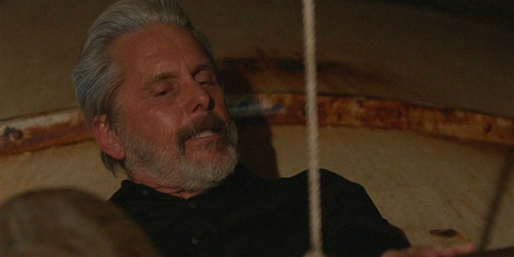 A close-up of a trapped Parker in the NCIS season 21 finale