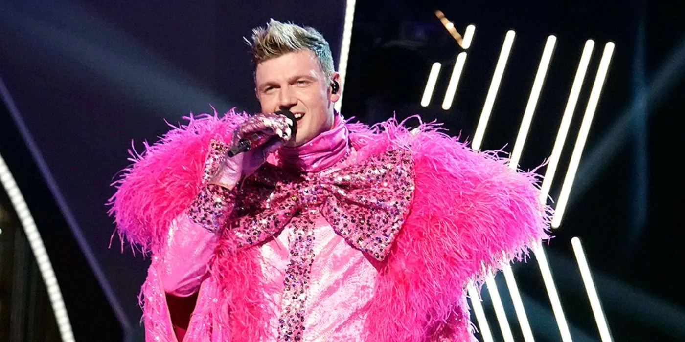 Nick Carter from The Masked Singer