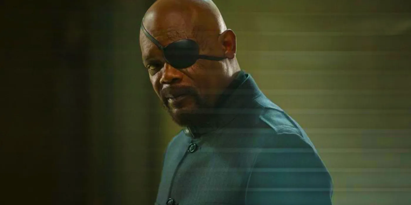 Nick Fury in Captain America: The Winter Soldier