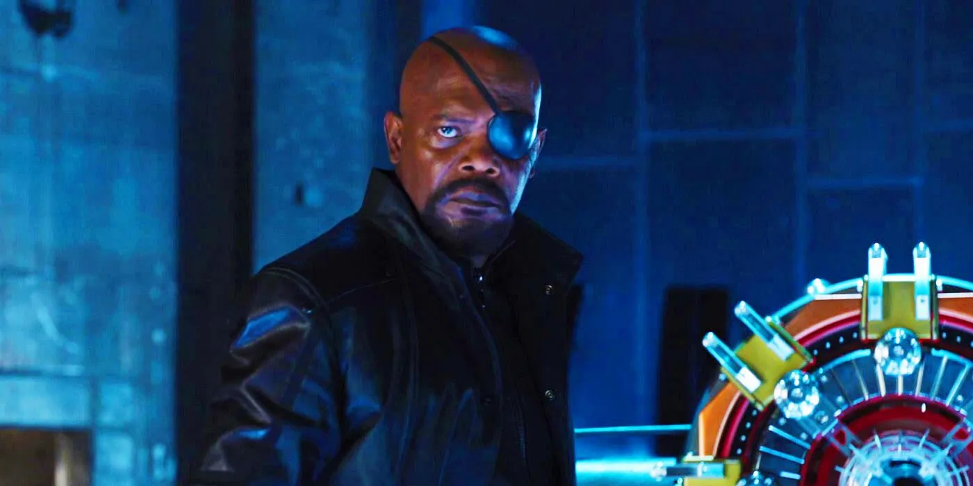 Nick Fury meeting Loki