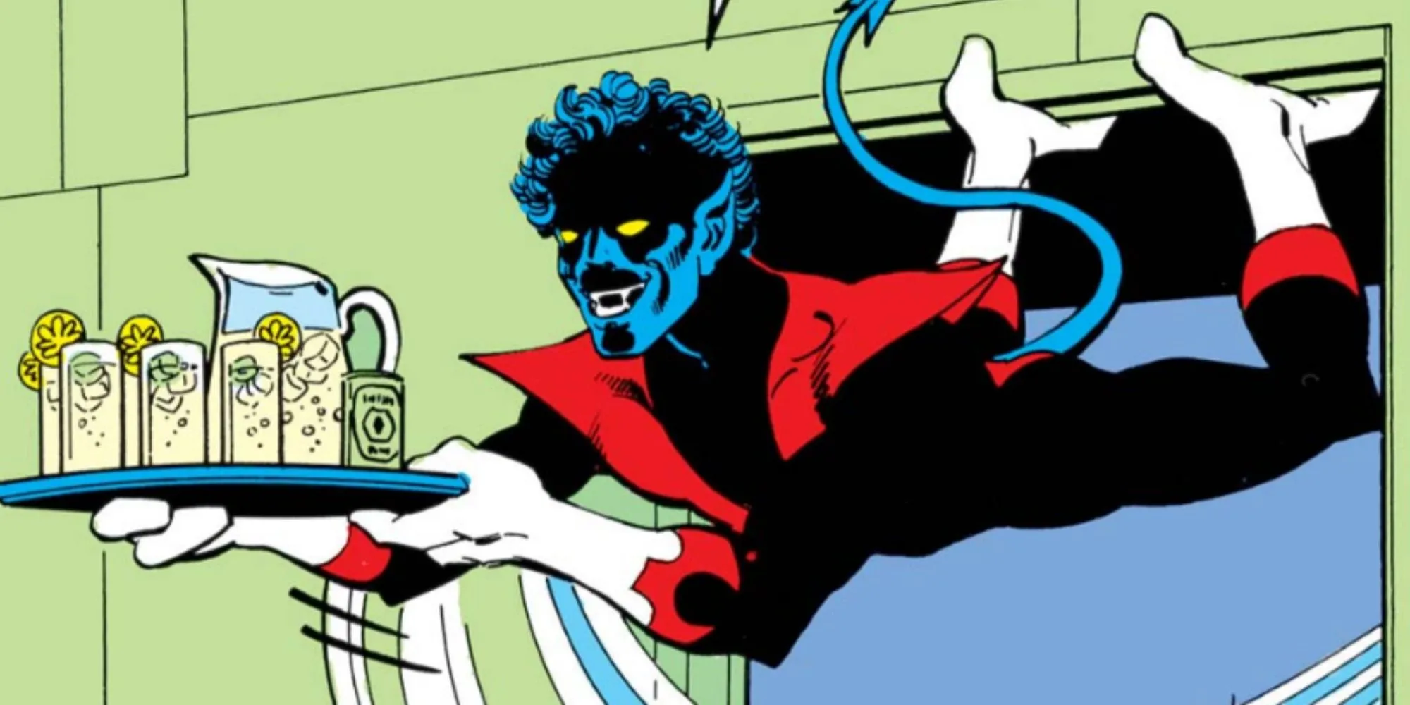 Nightcrawler Serving Drinks