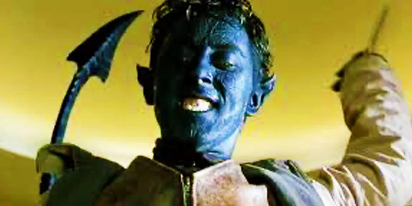 Nightcrawler with Knife in X2