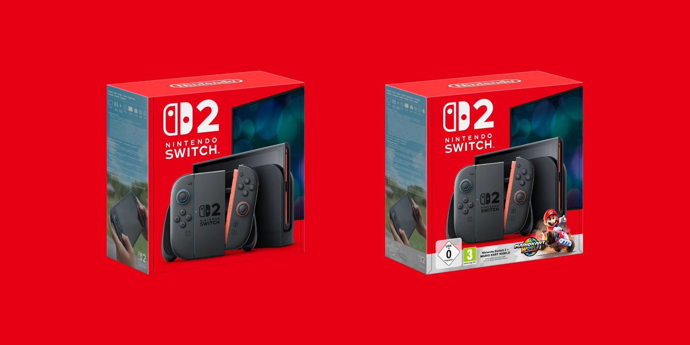 Nintendo Switch 2 Console Boxes