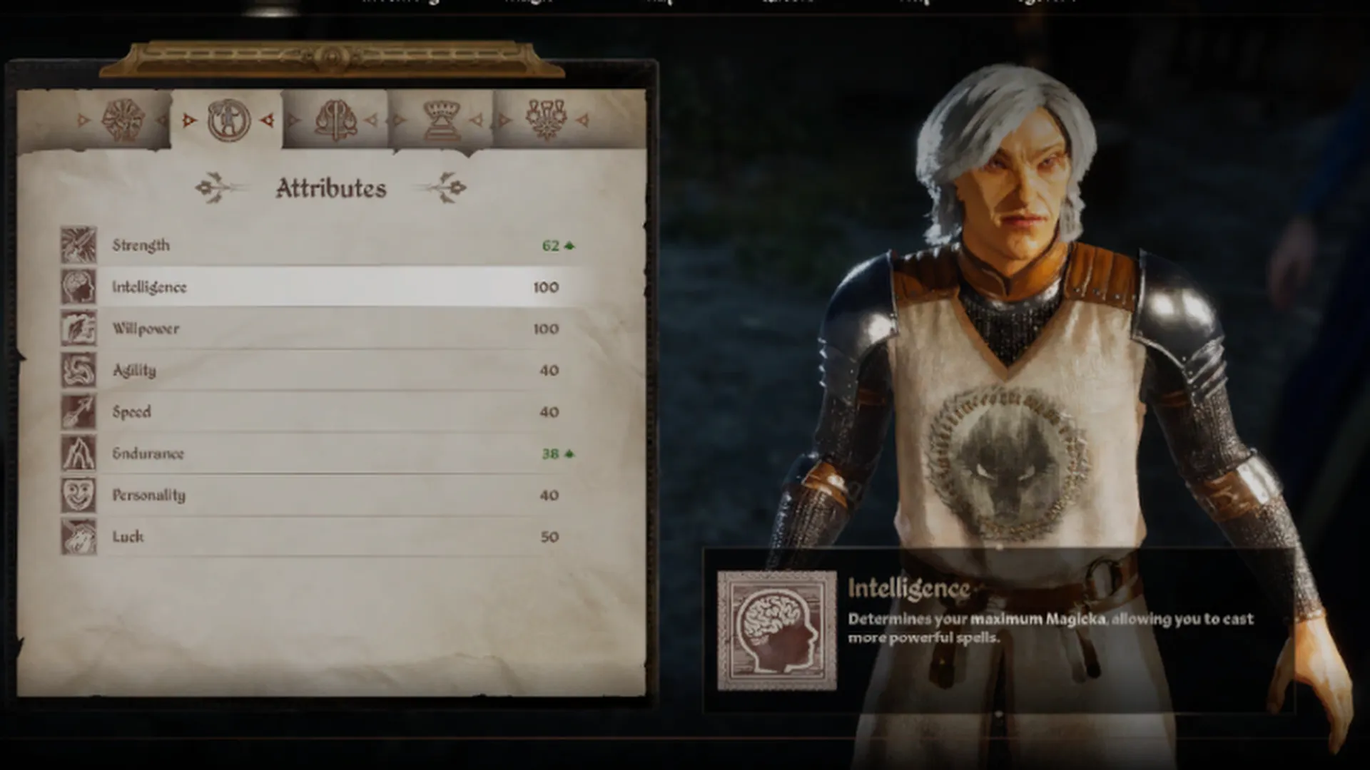 Oblivion Remastered Attributes Oblivion Remastered Attributes