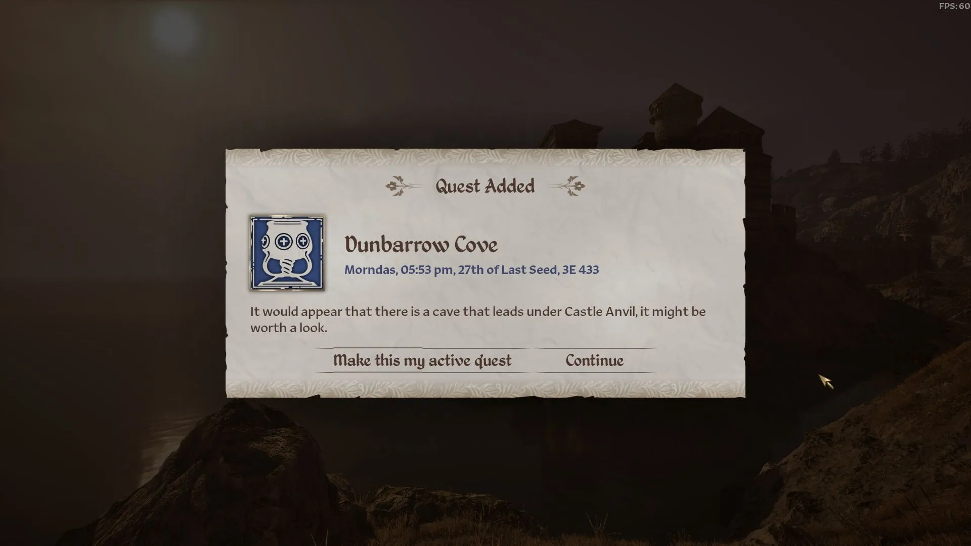 Oblivion Remastered Dunbarrow Cove Oblivion Remastered Dunbarrow Cove