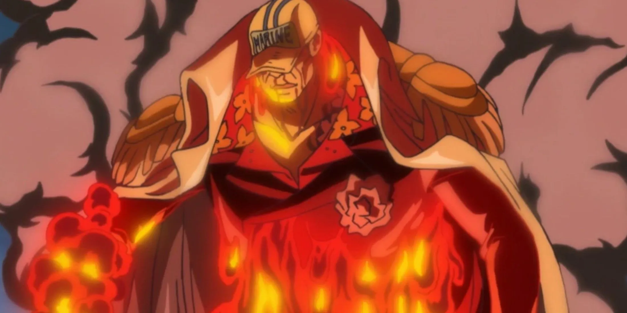 Admiral Akainu from One Piece