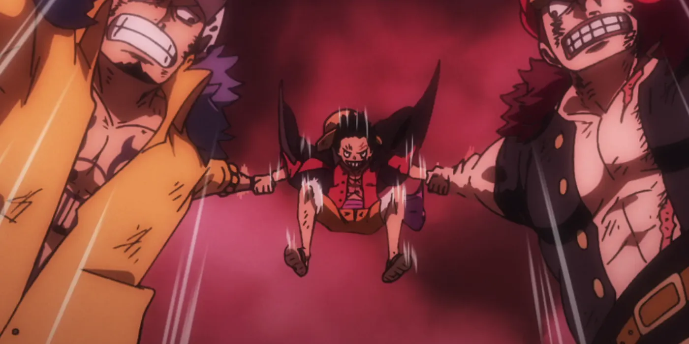 Sample frame from One Piece