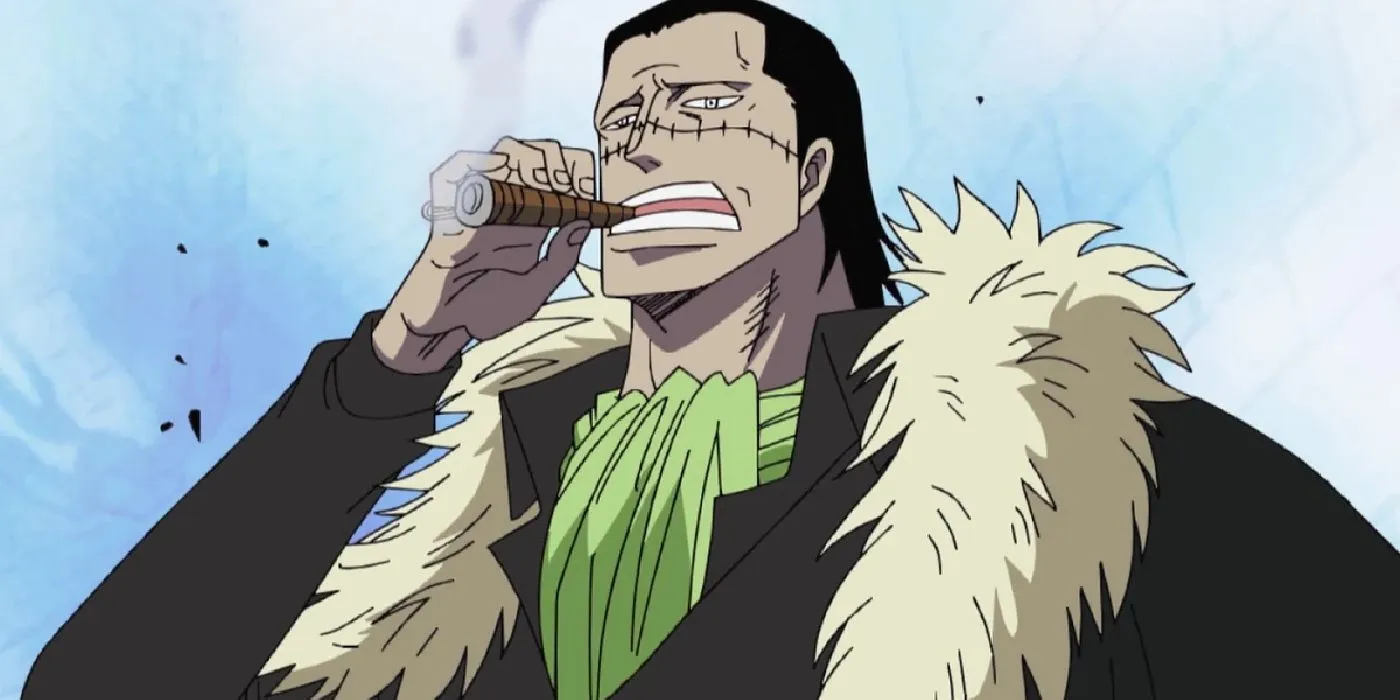 Crocodile smoking a cigar Crocodile smoking a cigar