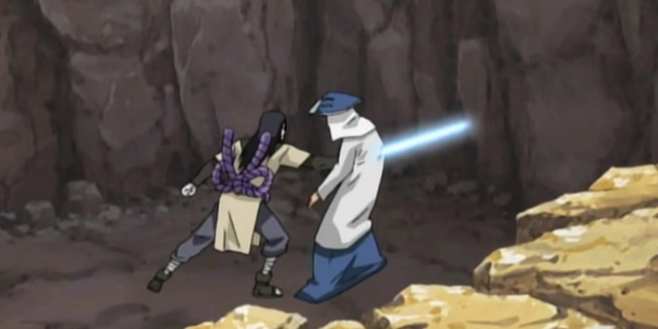 Orochimaru killing the Fourth Kazekage Orochimaru killing the Fourth Kazekage