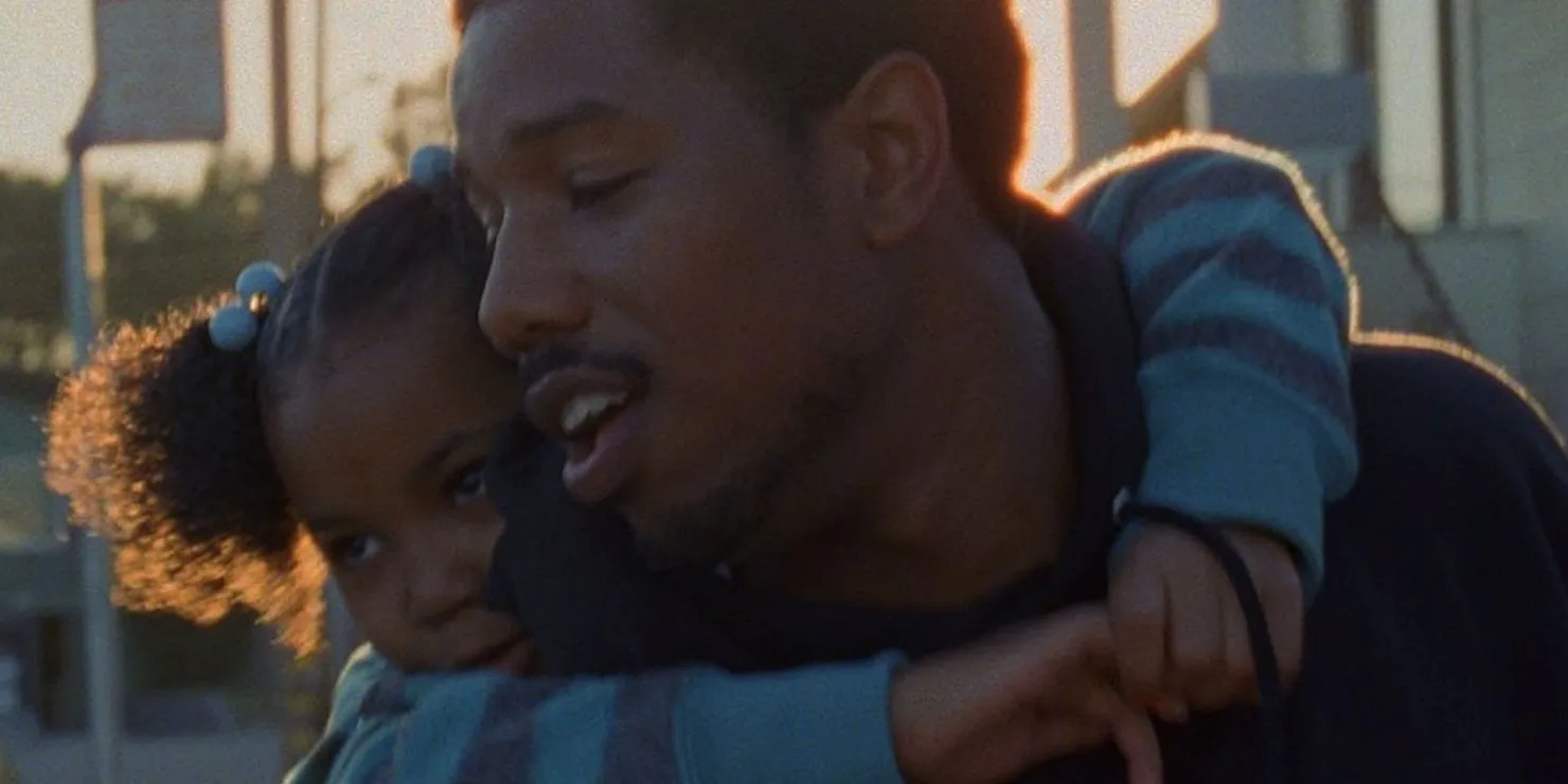 Oscar with his daughter in Fruitvale Station