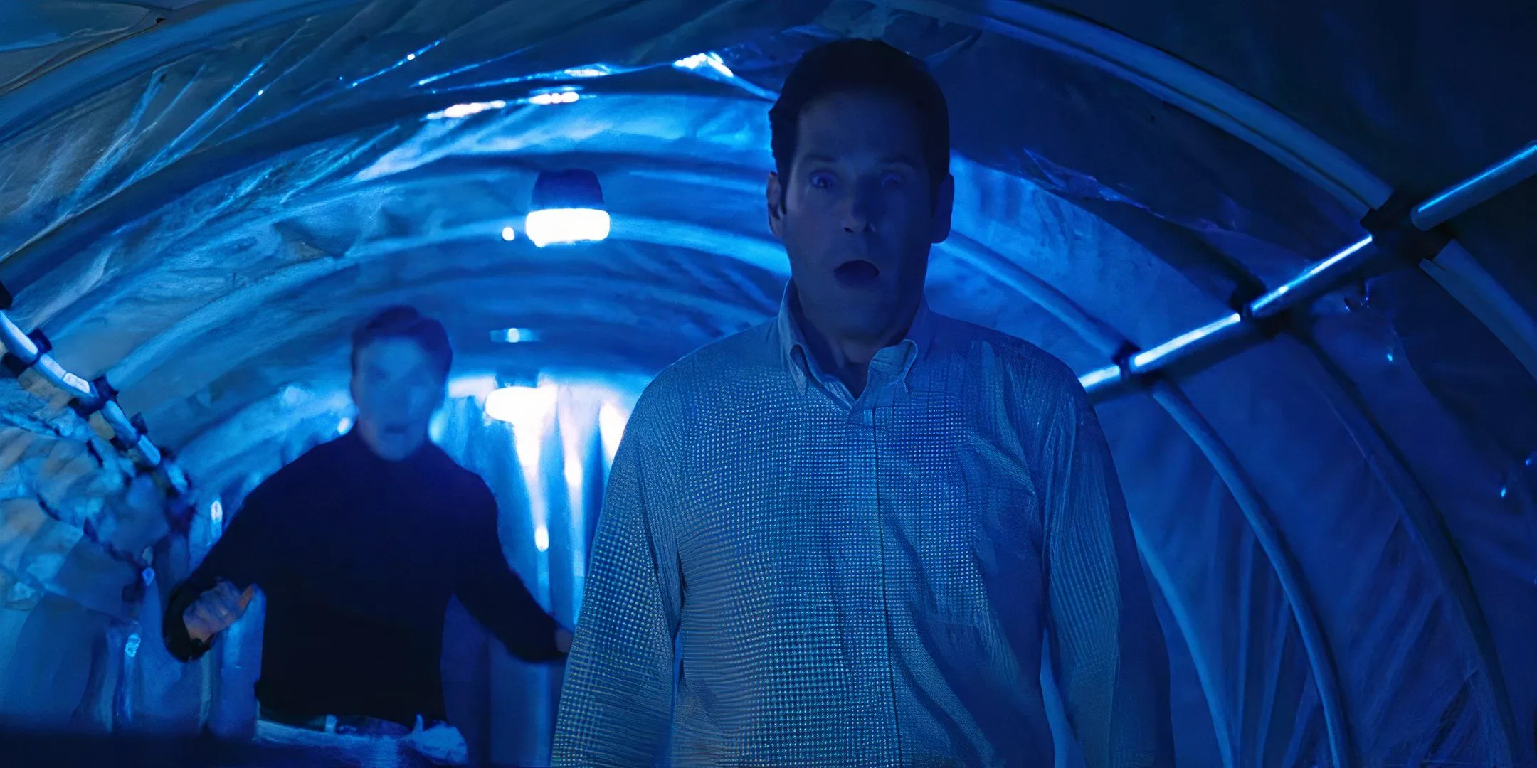 Paul Rudd and Will Poulter in Death of a Unicorn Paul Rudd and Will Poulter in Death of a Unicorn