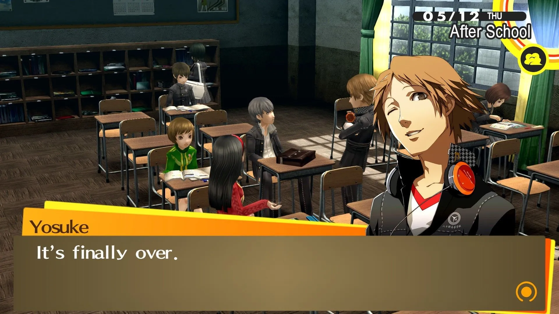 Persona 4 Classroom Persona 4 Classroom