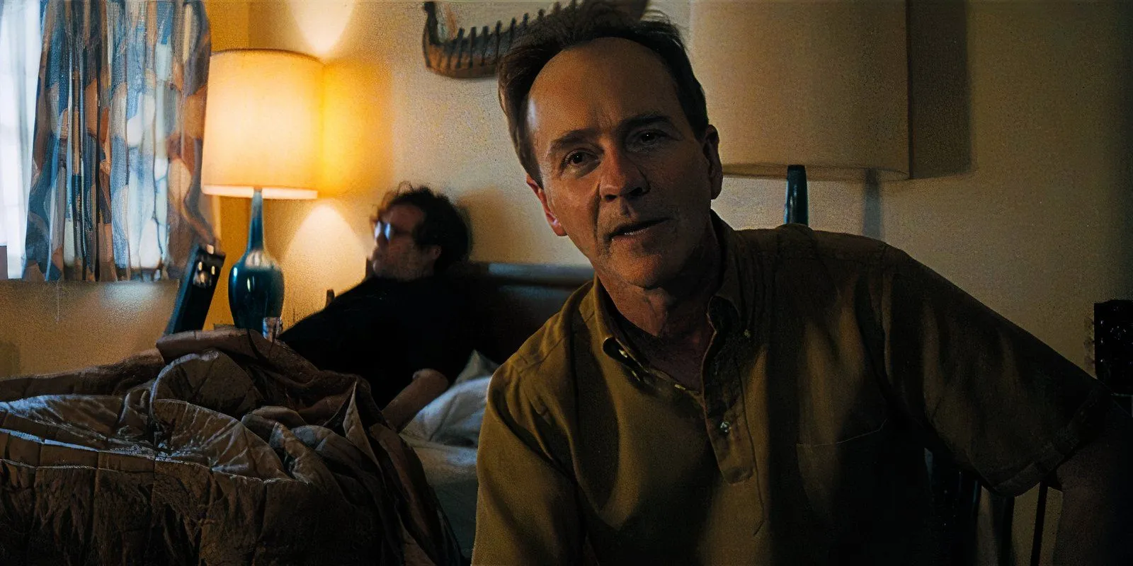 Pete Seeger in a hotel room Pete Seeger in a hotel room