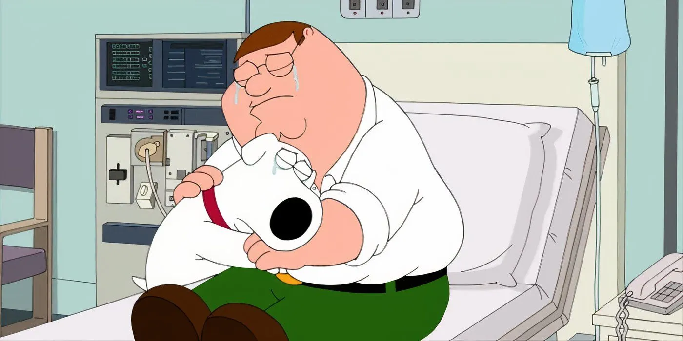 Peter Griffin with Brian