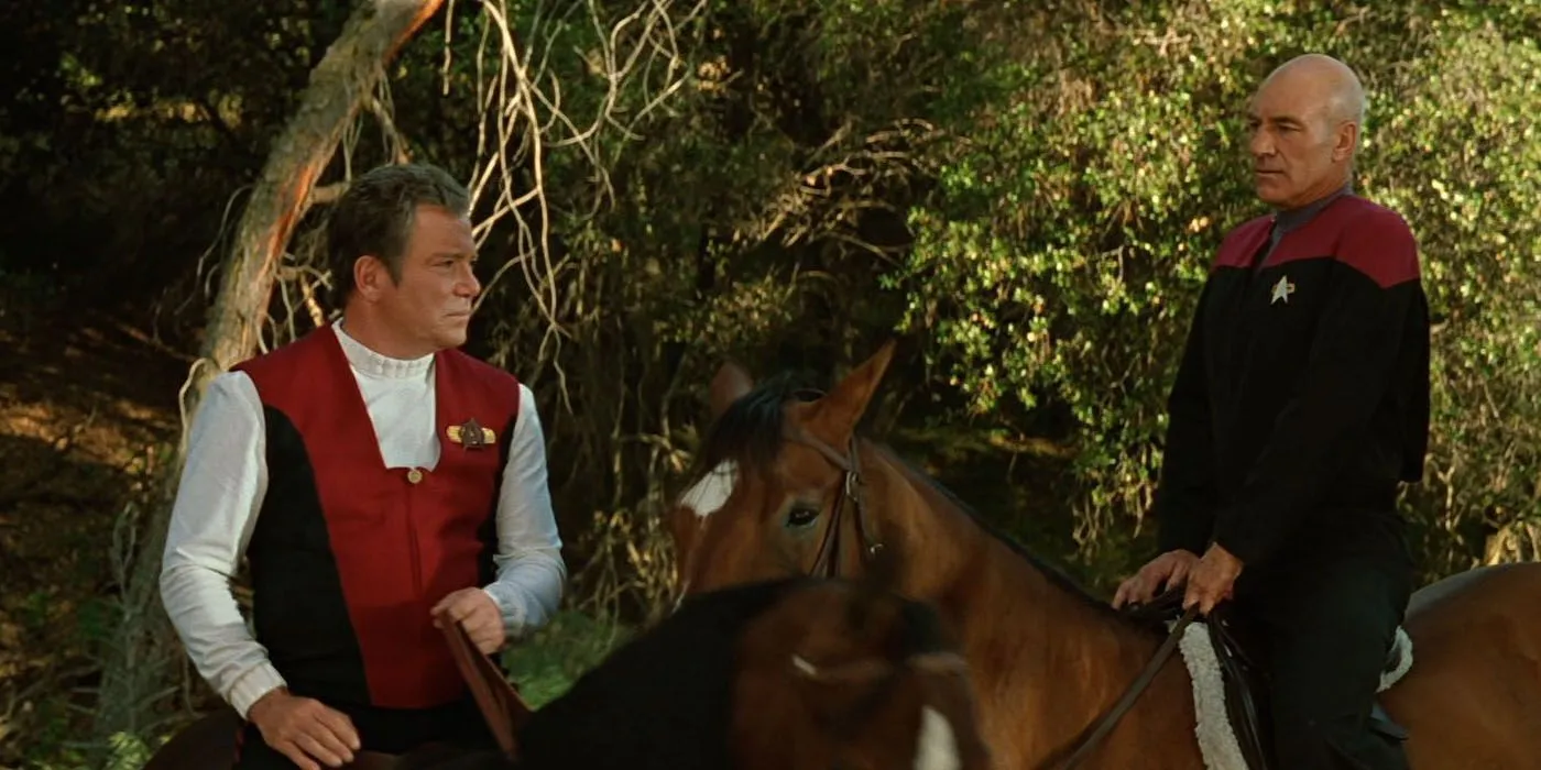 Kirk and Picard Kirk and Picard