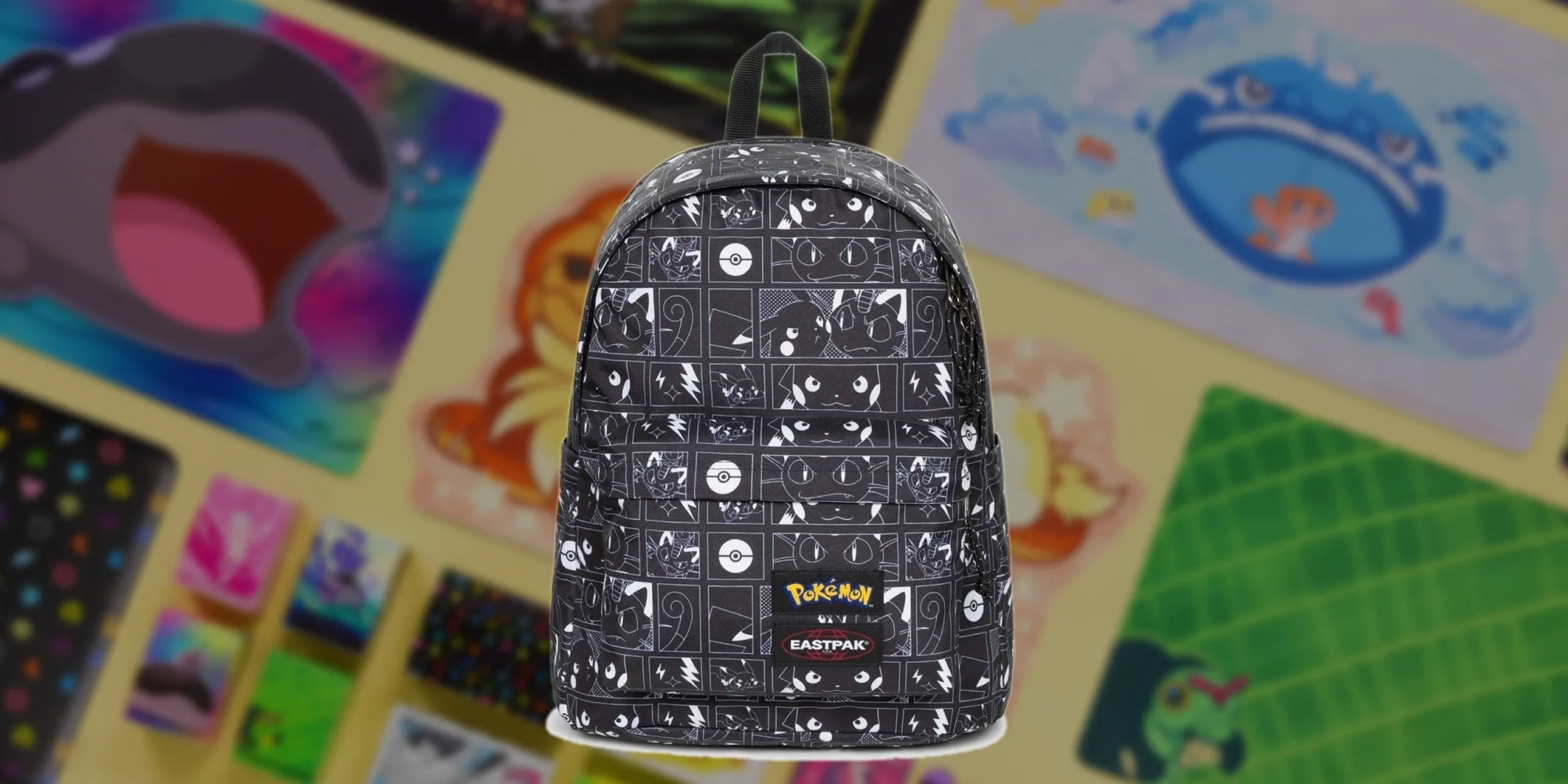 Pikachu and Meowth Backpack