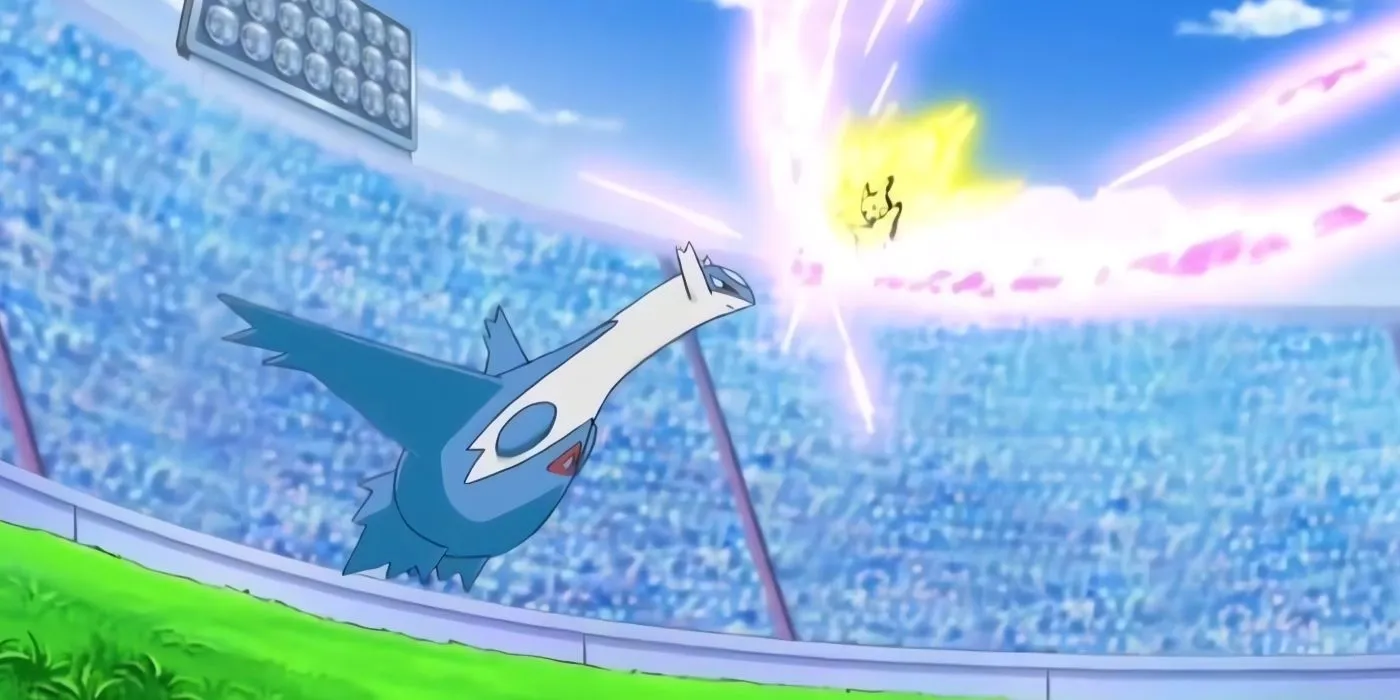 Pikachu Hits Latios Pikachu Hits Latios