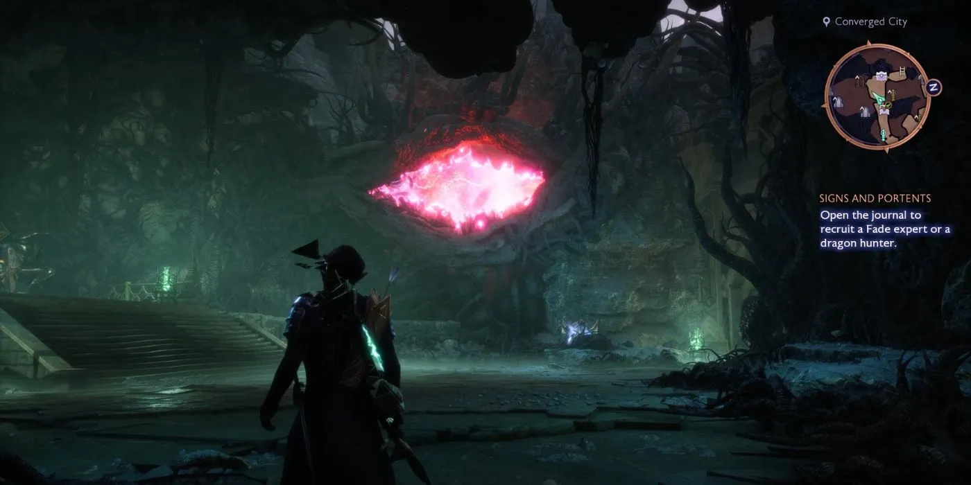 Player approaching the Betrayal of Felassan Boss Fight