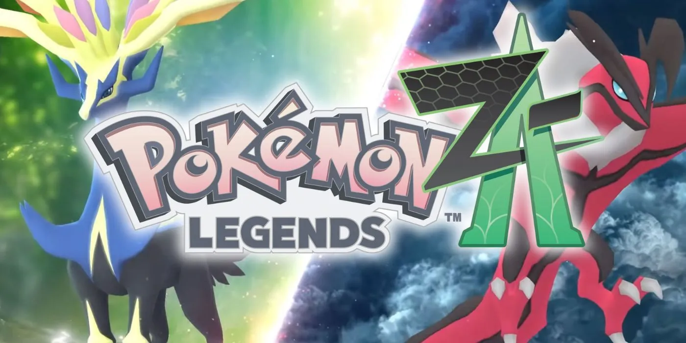 Pokémon Legends Z-A Logo with Xerneas and Yveltal Pokémon Legends Z-A Logo with Xerneas and Yveltal