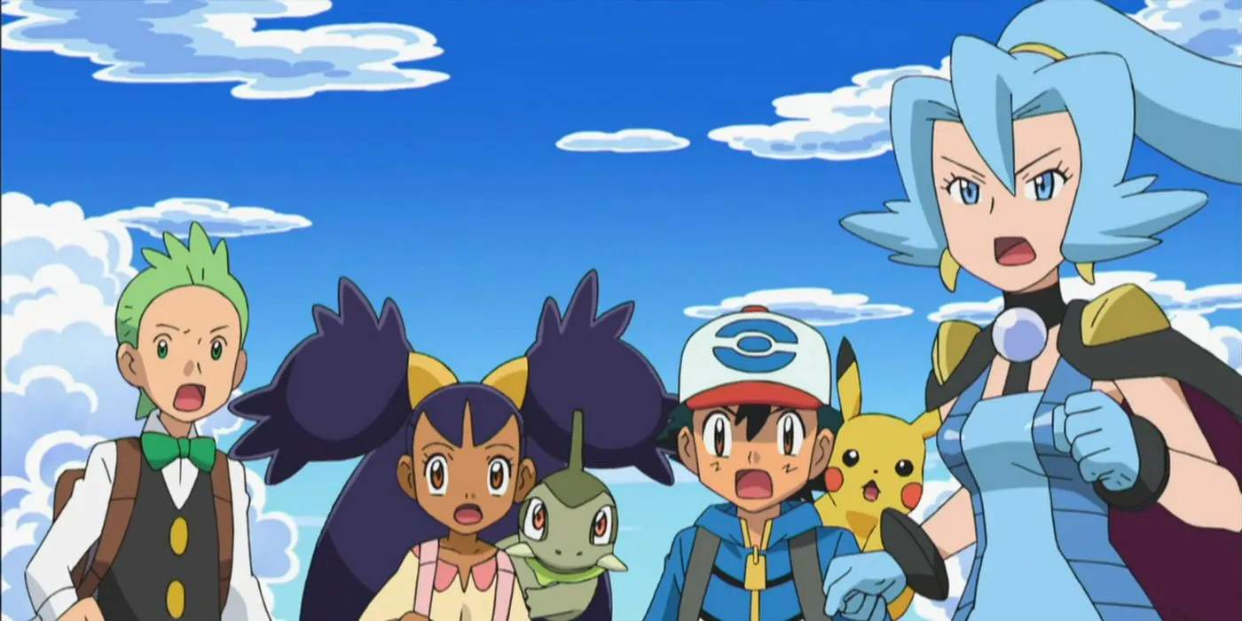 Ash with Iris and Cilan Ash with Iris and Cilan