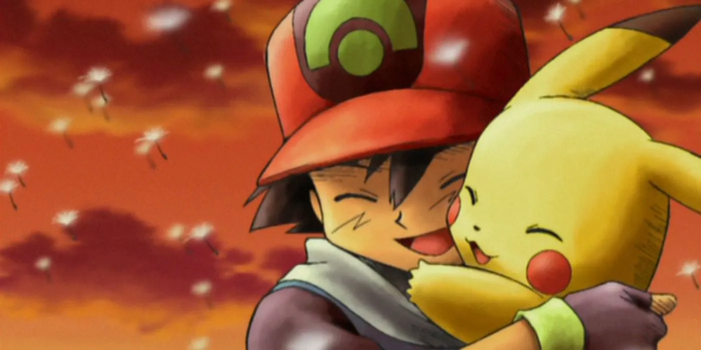Ash and Pikachu Hug Ash and Pikachu Hug