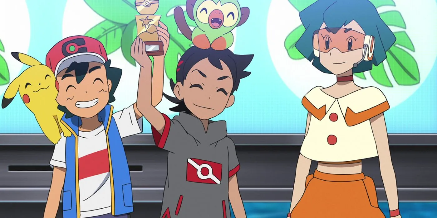 Goh and Ash with Trophy Goh and Ash with Trophy