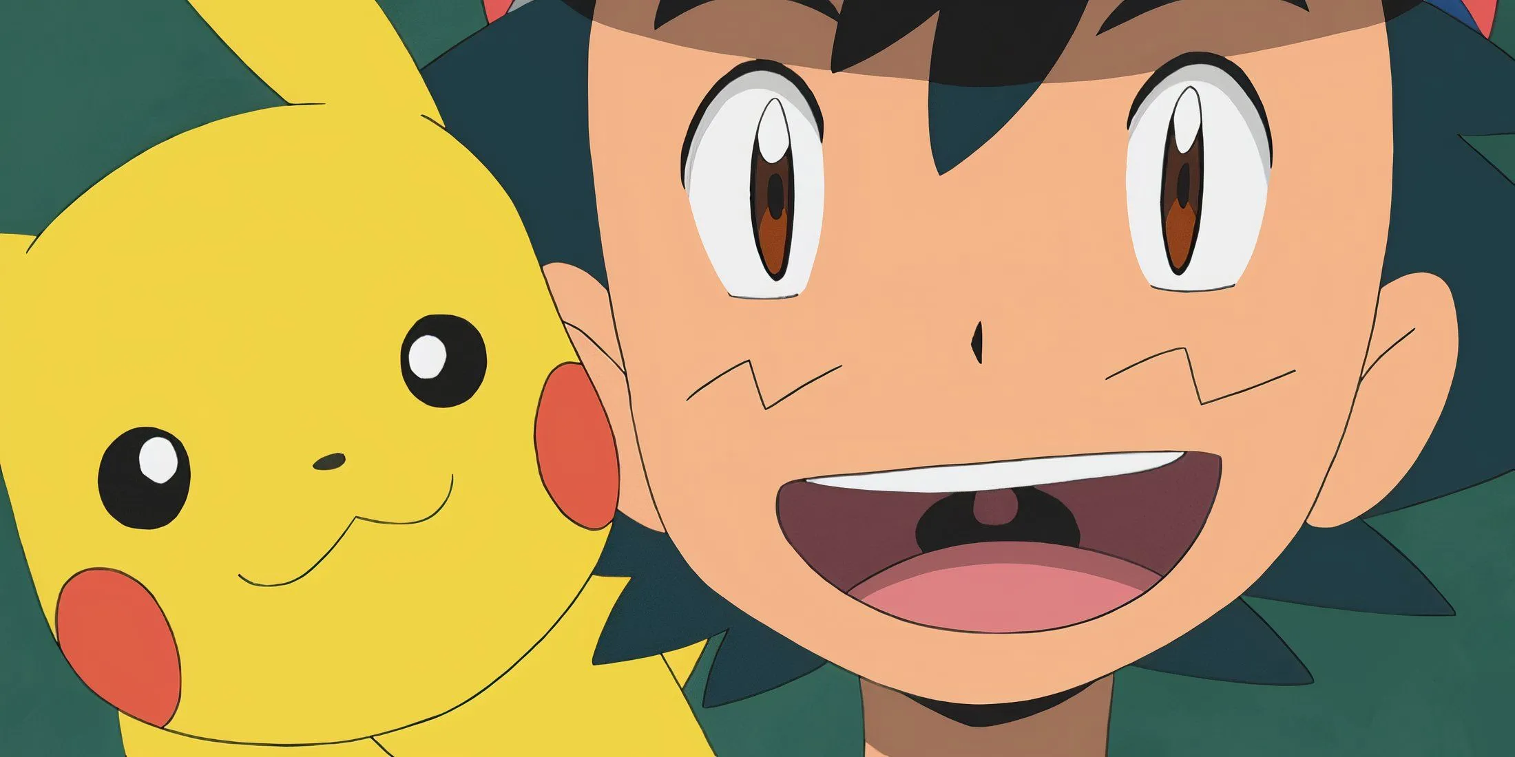 Ash and Pikachu Happy Ash and Pikachu Happy