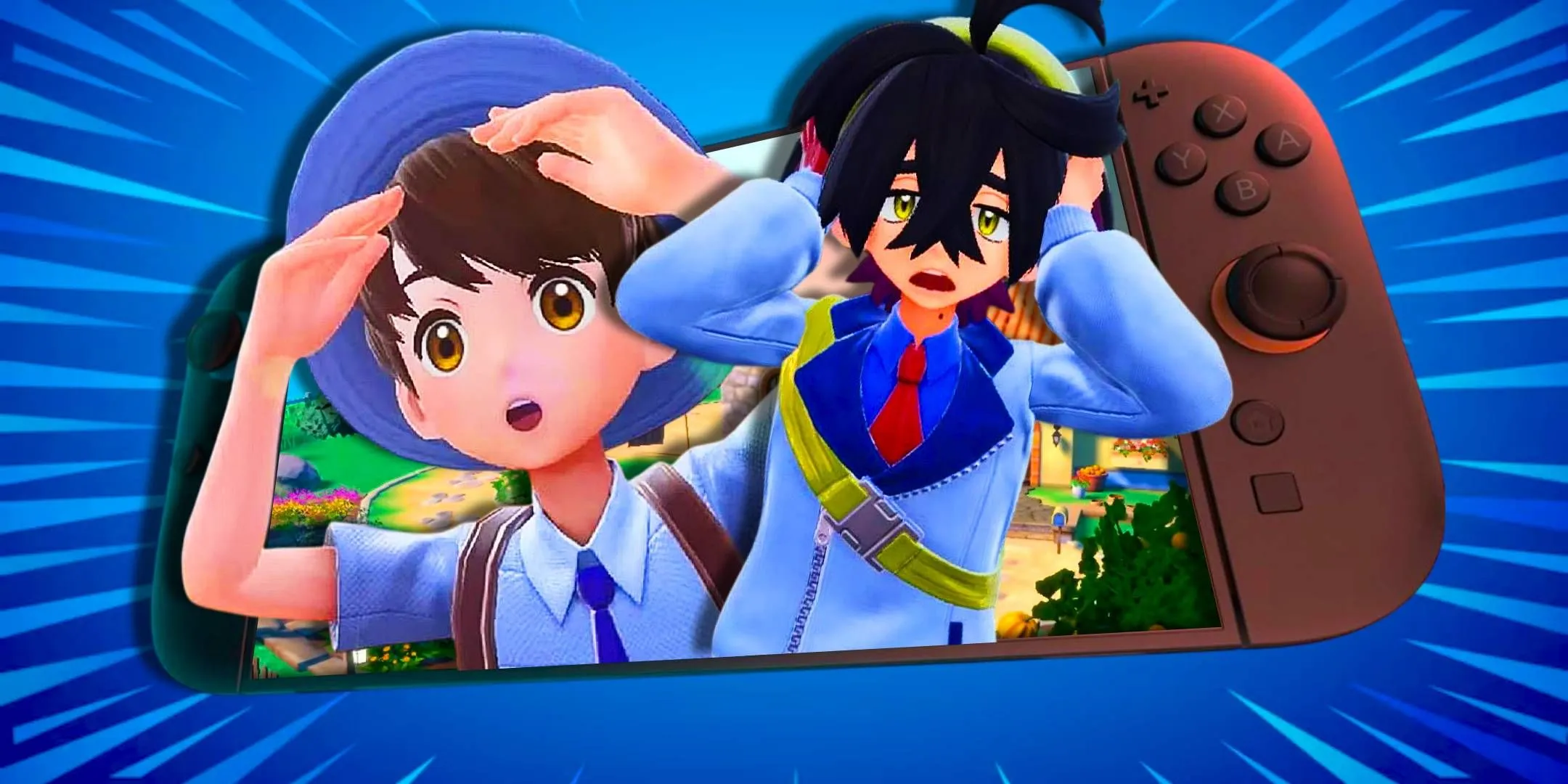 Scarlet and Violet Characters on Switch 2 Scarlet and Violet Characters on Switch 2