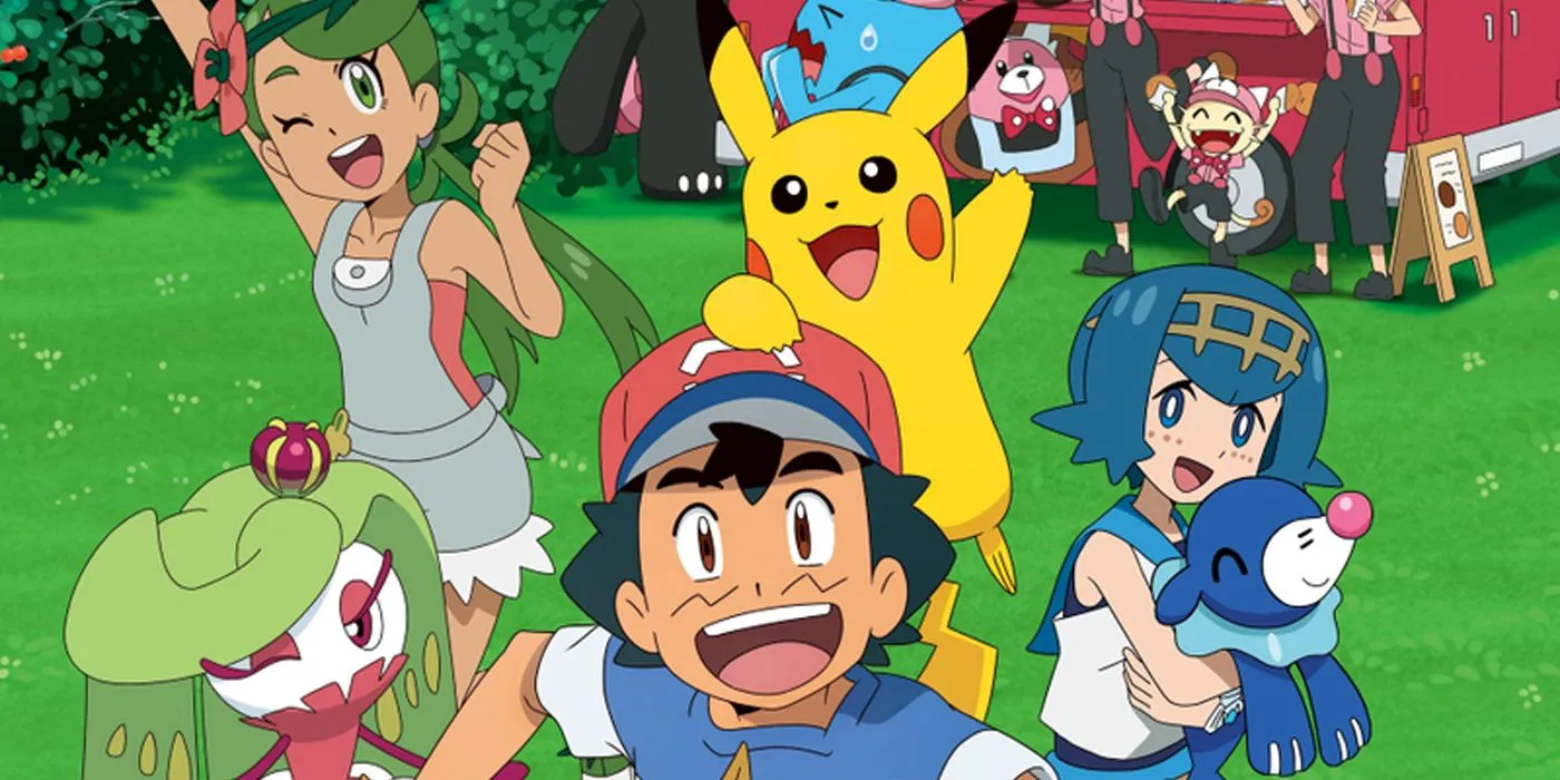 Ash with Mallow and Lana Ash with Mallow and Lana