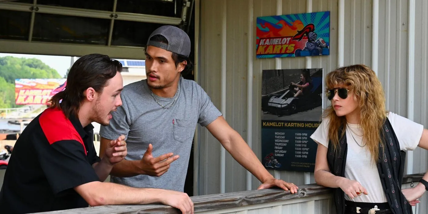 Charles Melton in Poker Face Charles Melton in Poker Face